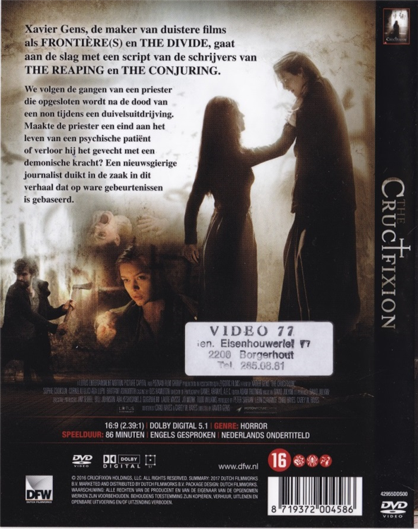 allzthings's tweet photo. New #Horror sub: #TheCrucifixion (2017) by #XavierGens : #DVD fully detailed in the db: 

https://t.co/FGhKGvop4f

@PromoteHorror @UKHorrorScene @80sMveGraveyard @CrisMovieCorner @Theschlockornot @IncrediblyWho #Horror #HorrorMovies #horrormoviefan #HorrorFilms #BrittanyAshworth https://t.co/QbGD1AFy0K