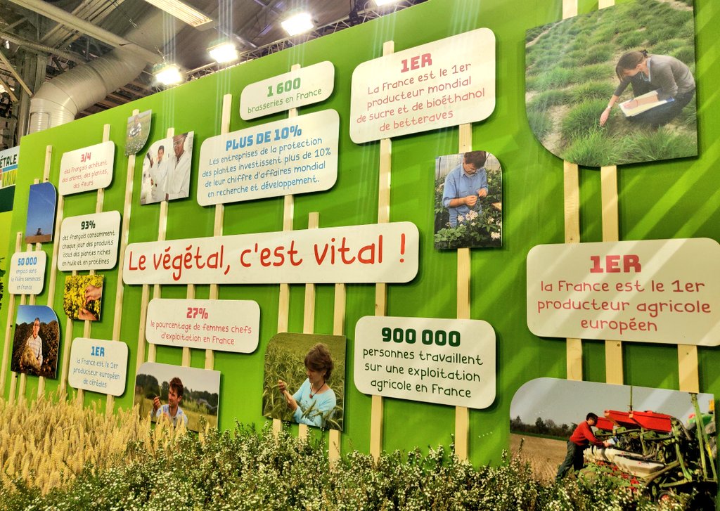 #SIA2019 La France est le 1er producteur mondial de sucre et de @bioethanol_fr de betteraves !
#LandscapeGame #OdysséeVégétale @Salondelagri @lesucretvous @Le_CEDUS @SuperethanolE85