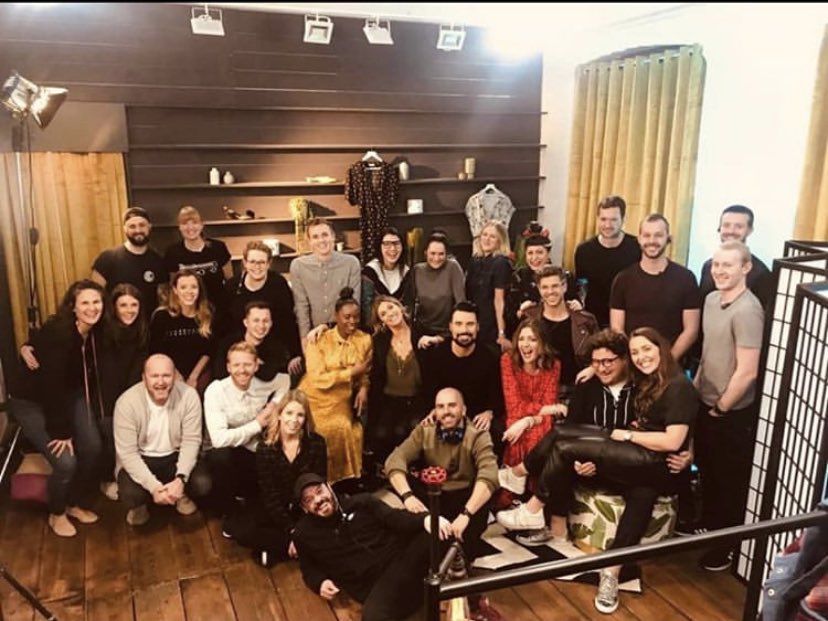 TLC_2019's tweet photo. The fantastic production team and presenters we were feeding this week 😊 https://t.co/fEbJDyiDTn