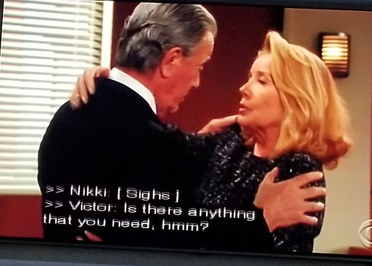 jessauf's tweet photo. #KeepcalmitsSunday
Catching up on your #YR is a good activity! 📺👱‍♀️💖💄🕶
Love your #Niktor #Truechemistry on-screen 
#YoungandtheRestless #CBS https://t.co/9XM0KxFLkR
