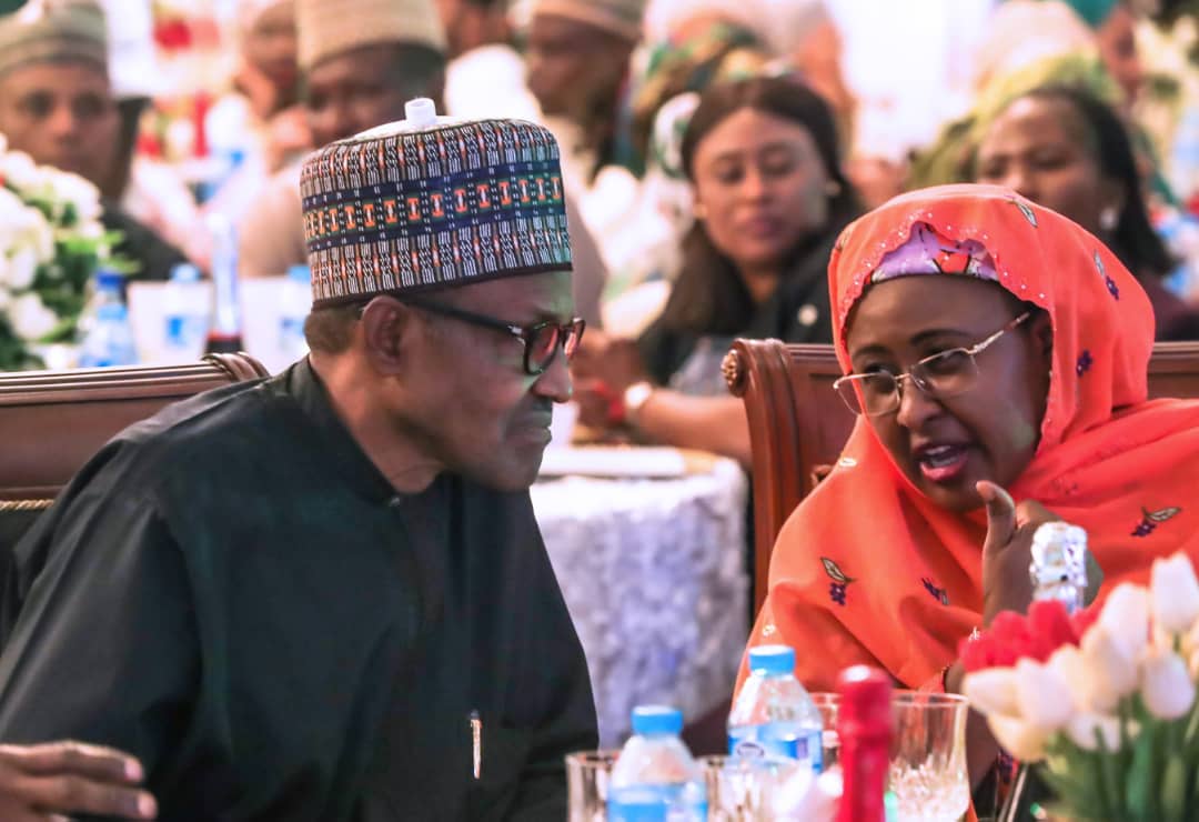 gloria_adagbon's tweet image. APC Women and Youth Presidential Campaign VICTORY dinner, yesterday at the State House. @APCWAY2019 rocks! Sai Baba @MBuhari, Sai @aishambuhari, a Woman of Substance and my Woman of the Year!! God bless Nigeria. #NextLevelConfirmed