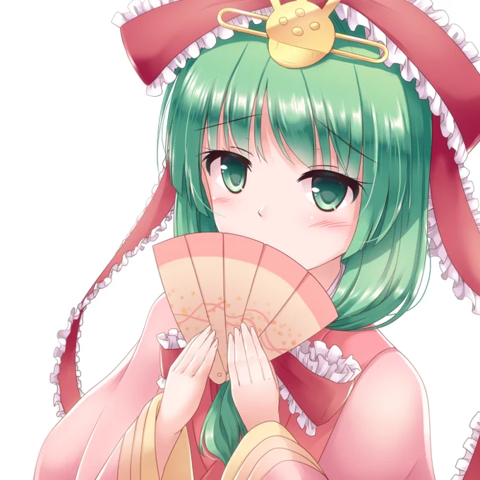ちょっと恥ずかしそうな雛祭り 