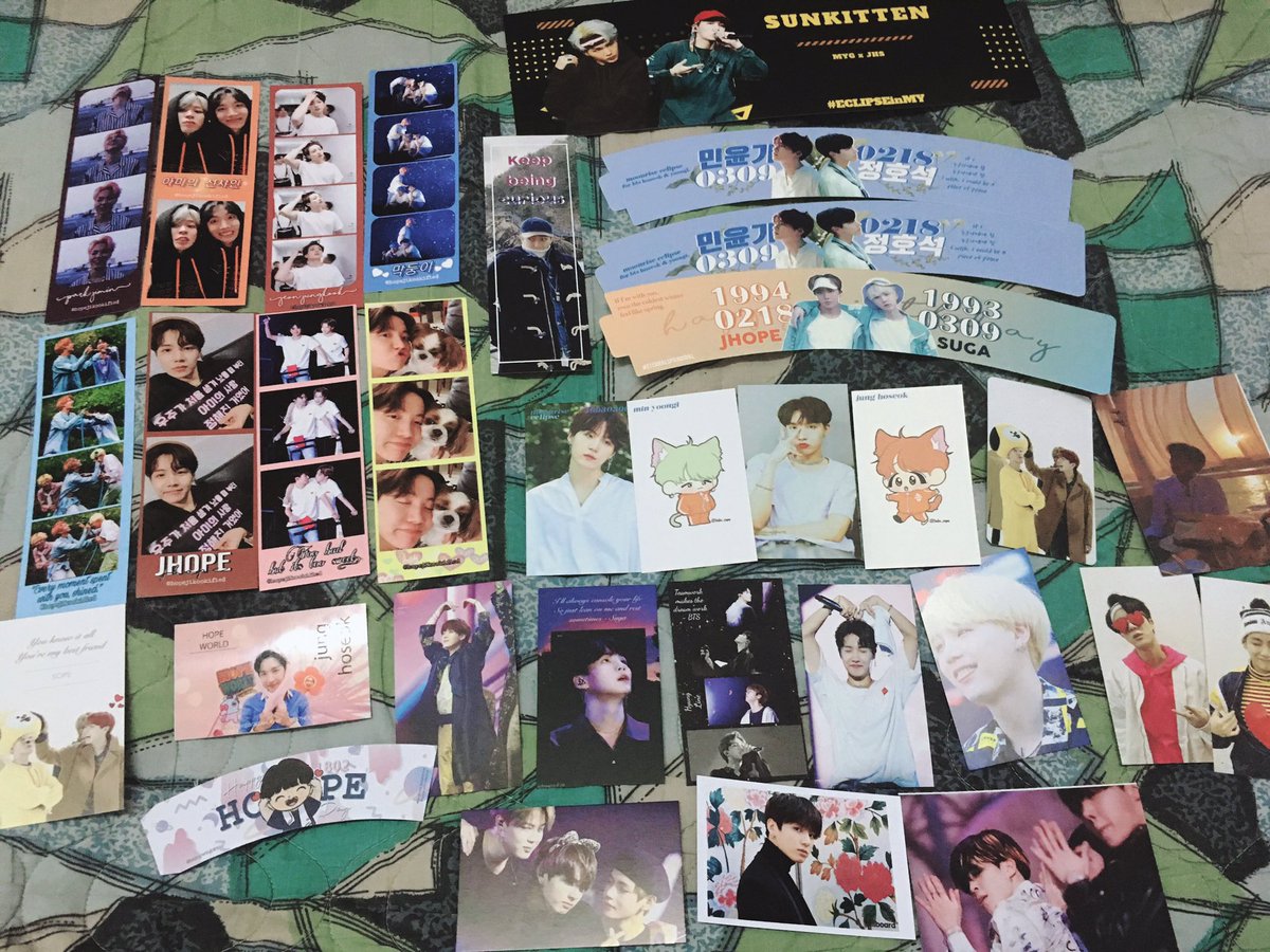jimnandme's tweet photo. I finally get to do things other working 12 hrs a day ㅠㅠ Today was fun though, thank you everyone for the freebies and your brief time for hanging out with me 💜💜 #ECLIPSEinMY #AgustDInHopeWorld #EternalSpringInKL https://t.co/vRW5M18sFH