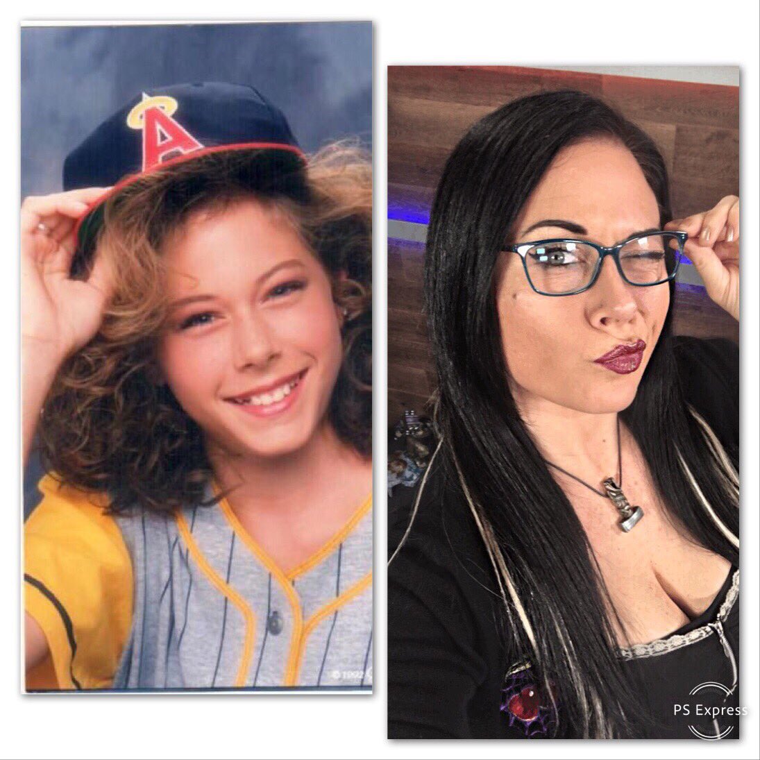 CannonDollX's tweet image. 27 years later.. still can’t seem to open my eyes for pictures! Lol Here’s my amazing big haired #glamourshots from when I was 12 and me now... Let’s see yours!! #ThenVSNow lol #sharewithme