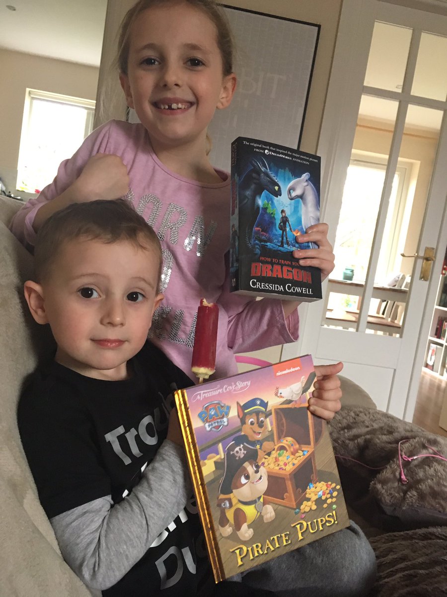 Holly29053909's tweet photo. Lyra and William have picked their books for #WorldBookDay2019 @adambcade @halewoodcofe https://t.co/emgLGHfk5Y