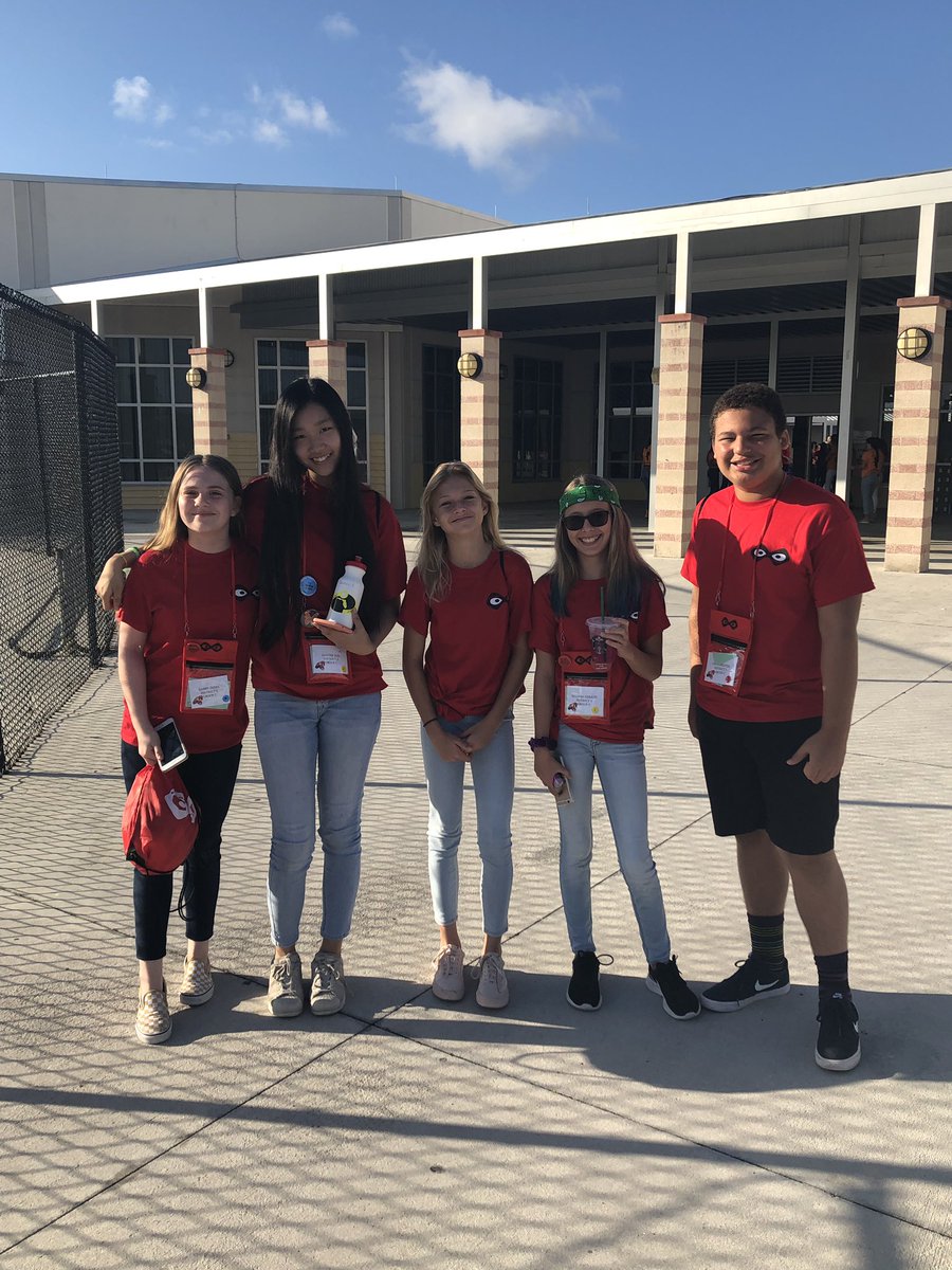 SGAbocamiddle's tweet photo. Breakfast club!! Last day of FASC today ... we’re gonna #MakeItCountPBC @BocaRatonMiddle @BRCMS_Principal https://t.co/DdVcDSTFFQ