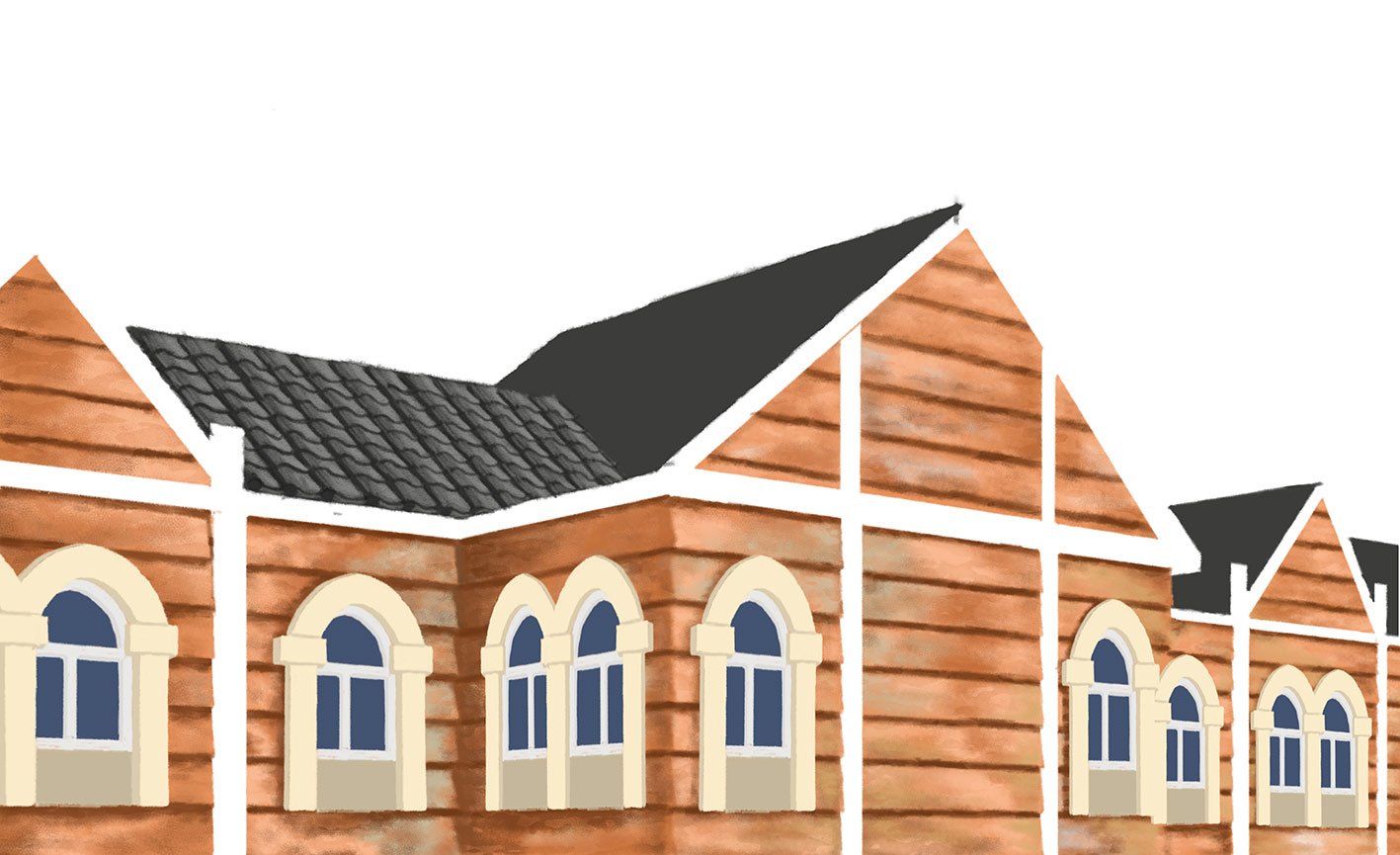 ホリマキ 屋根うまくいか ん クリスタ クリップスタジオペイントプロ デジタルイラスト イラスト 建物のイラスト 洋館 洋館のイラスト T Co D2qvi4twnc Twitter