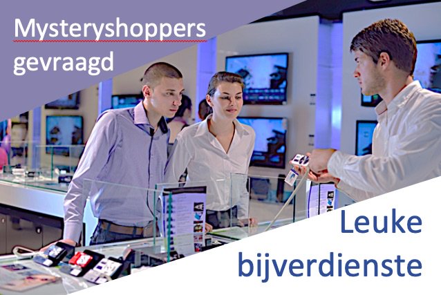 Mysteryshoppers gevraagd bit.ly/2EIjTY2 #bijverdienste #zoetermeer <a href="/zoetermeer/">zoetermeer</a> #hoofddorp <a href="/HoofddorpWinkel/">Hoofddorp Winkelstad</a> #Dordrecht <a href="/dordrecht/">Dordrecht</a>