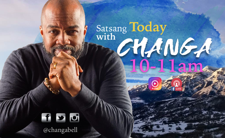 YoginiMa's tweet photo. Satsang w/ Changa Bell LIVE TODAY on Instagram and Facebook. 10 - 11am https://t.co/VraiHAIPNl