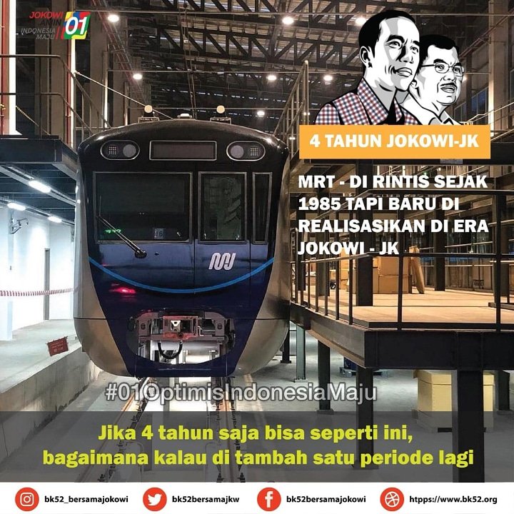 #01IndonesiaMaju