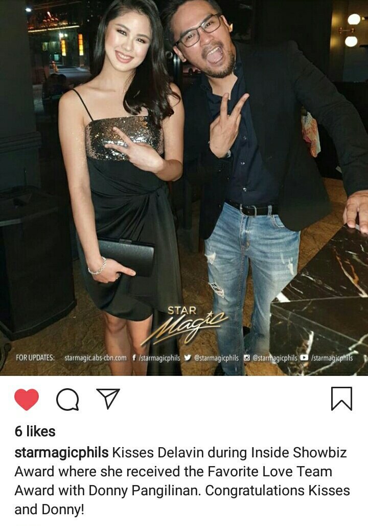 DKATeamILOILO's tweet photo. Nanalo ang DonKiss Congraaaaaats mom and dad!  Favorite Love Team of the Year! 

@donnypangilinan
@KissesDelavin #DONKISSxInsideShowbizAwards https://t.co/4Aceci9JIz