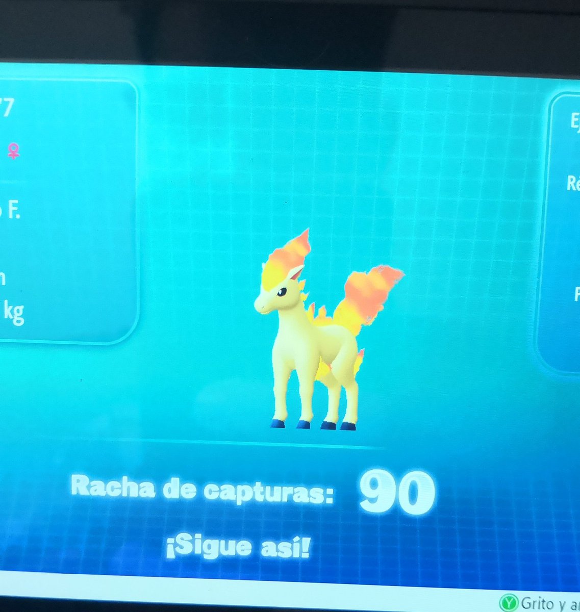TheBluefennec's tweet photo. Se me ha escapado un ponyta con esta racha de capturas, me puedo ir a llorar ya? https://t.co/tPjuSDycFW