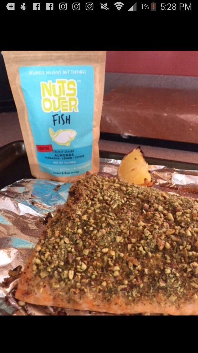 NutsOverFish's tweet image. Nuts Over Fish. ...so easy ... so insanely delicious! 
Visit nutsoverfish.com for recipes, locations, or to order online!