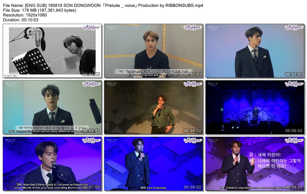 ribbonsubs's tweet photo. [ENG SUB] 180816 SON DONGWOON  「Prelude : voice」 Production by RIBBONSUBS

Youtube : https://t.co/7aZmGFVRmX
Mega : https://t.co/VwCHIoXwEl https://t.co/M73EHMiV9P