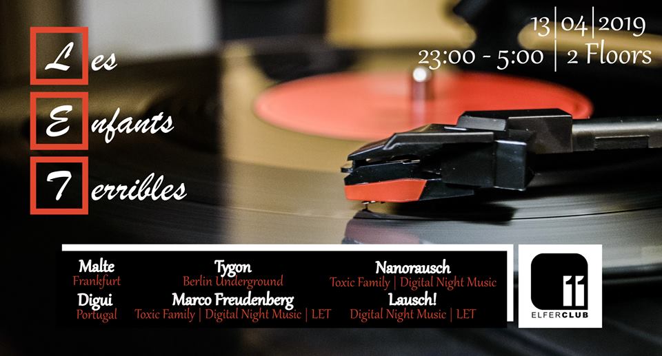 LauschSound's tweet photo. 🗓️🔜 UPCOMING:
13. Apr ► Lausch! @ LET 3 · Les Enfants Terribles - 11er (Frankfurt)
➟ https://t.co/jcsHQycLL0 🚀

Little appetizer from last LET: https://t.co/MdgUVuyIg7 😋
#techno #upcoming #gigs #club #residency #event #SaveTheDate #LET #LesEnfantsTerribles #DigitalNightMusic https://t.co/bKrb9qlQ2K