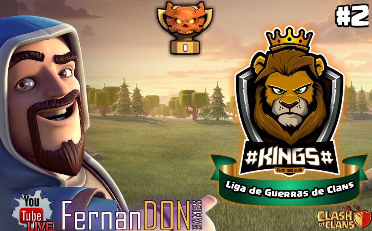 Salve meus amigos !!! Preparados para mais uma guerra do # KINGS # pela liga ?
Não percam !! Hoje a partir de 19:00hs aqui no canal !!! TMJ !!
Clash On !!!