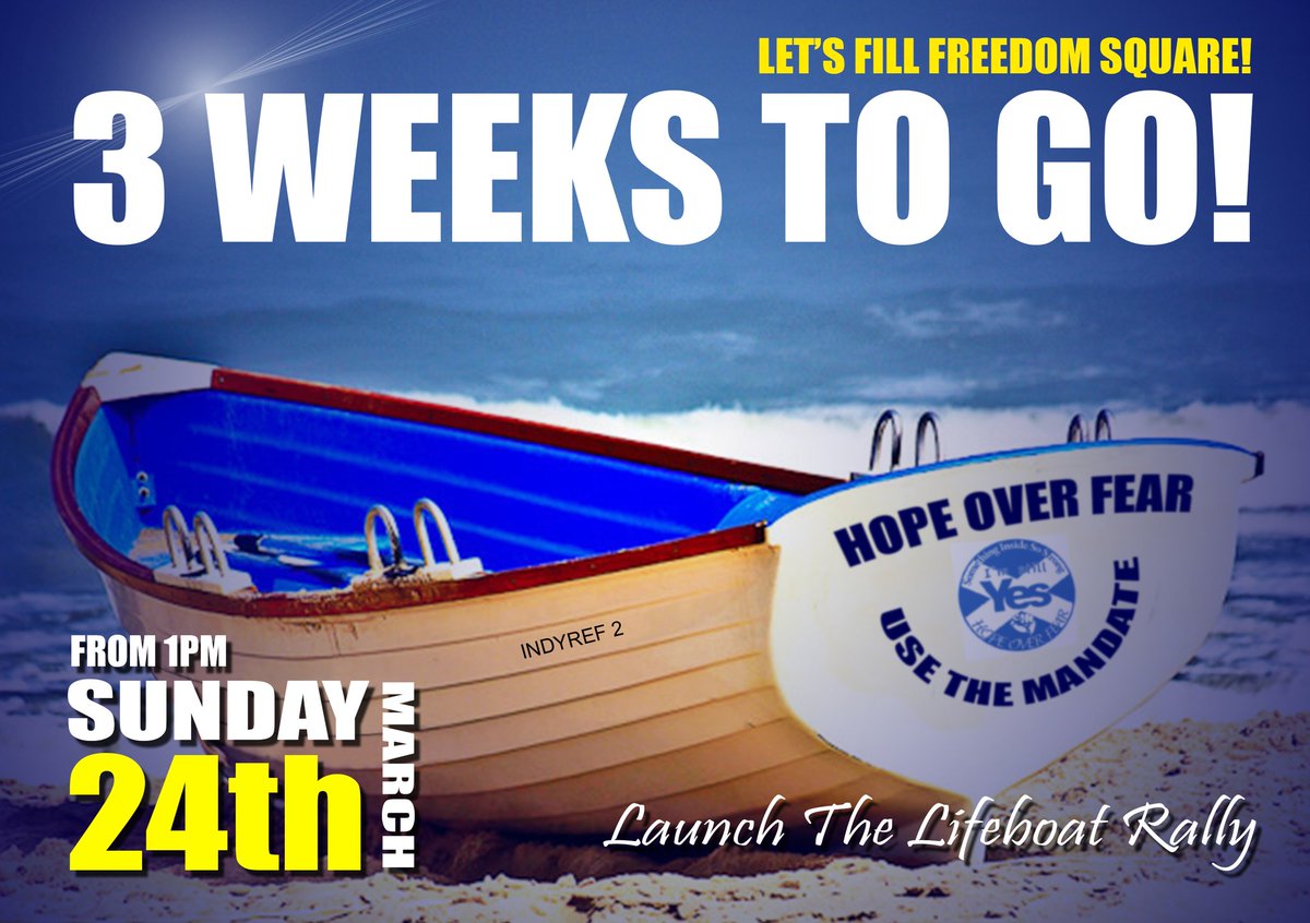 citizentommy's tweet photo. 3 weeks today guys. Lets get to the Square and stand up for our independence #UseTheMandate #NameTheDate #March24th #NoFearOnlyHope https://t.co/ngQwX44I04