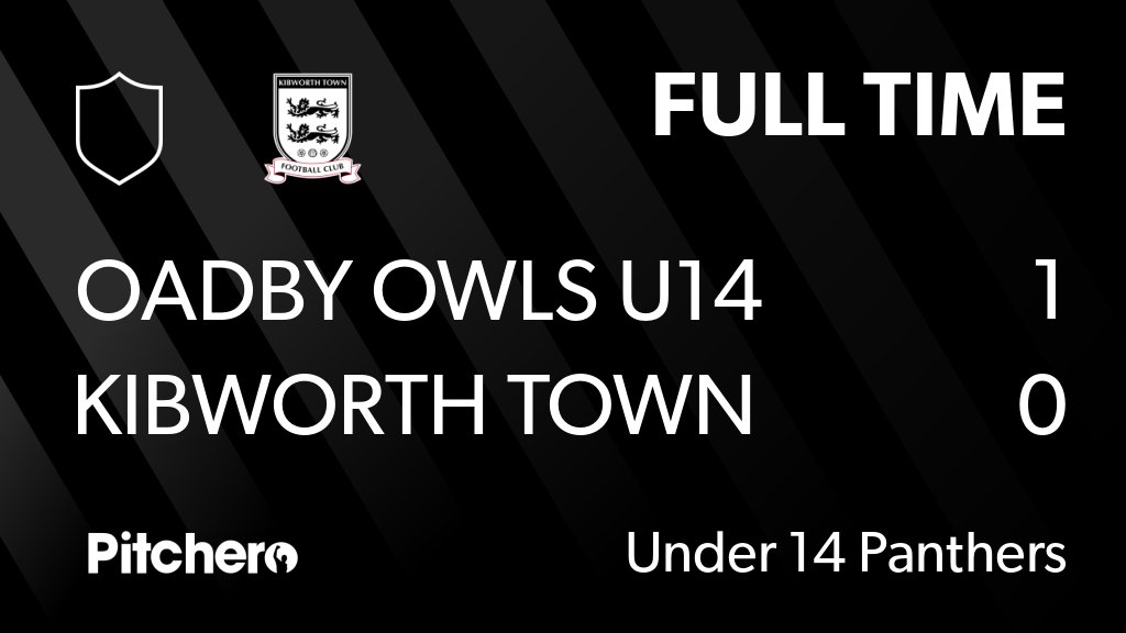KibworthTownFC's tweet photo. An outstanding and battling performance, only defeated by a 30yd wonder goal into the top corner. An effort to be proud of after a 1-5 loss to the same team last week.
FULL TIME: Oadby Owls U14 Eagles 1 - 0 Kibworth Town Football Club
#OADKIB #Pitchero
https://t.co/QpyNJBp6pC https://t.co/LtnN6rZw4w