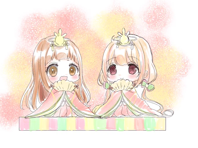 ひなまつりあんになちゃん!(*'ω`*) 