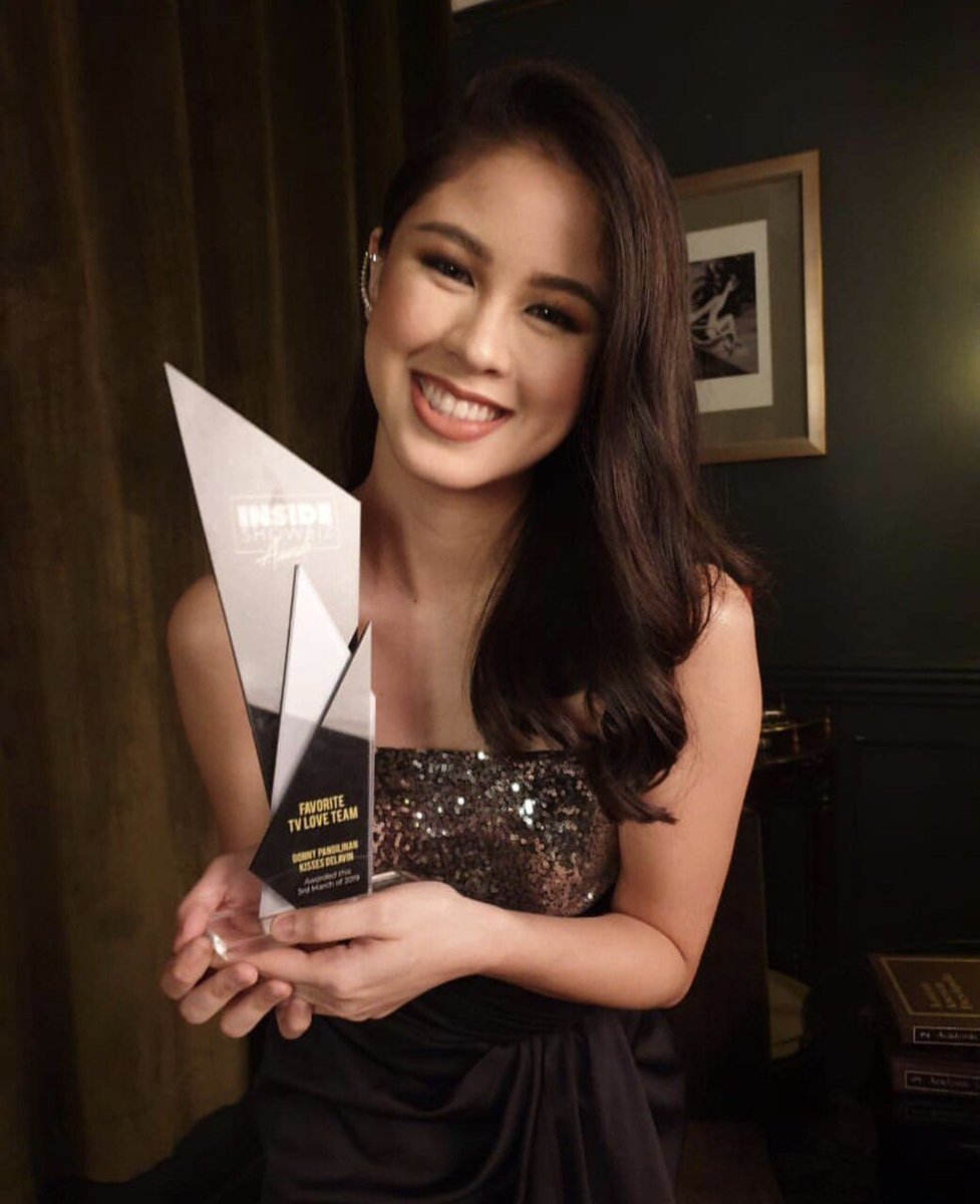 playhouseph's tweet photo. Inside Showbiz’ Favorite TV Love Team! 🎉😍 Congratulations Kisses and Donny. 
#DONKISSxInsideShowbizAwards https://t.co/vhFpjdLjEb