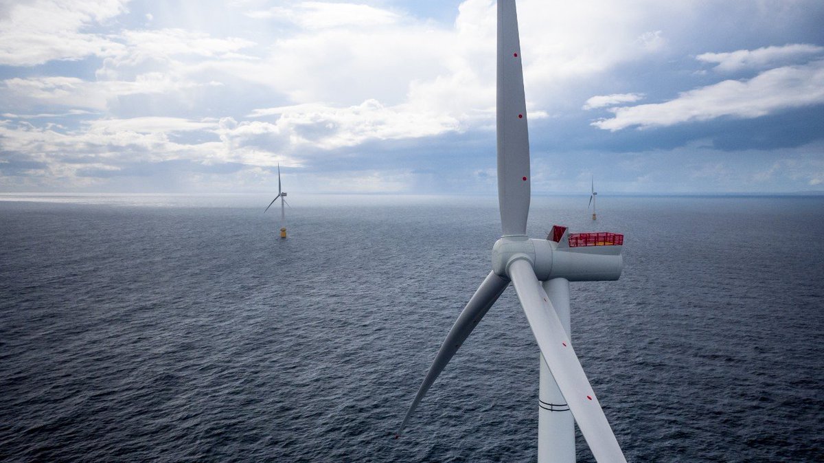 Dünyanın en büyük offshore rüzgar çiftliği elektrik üretimine başladı dlvr.it/R04RQr