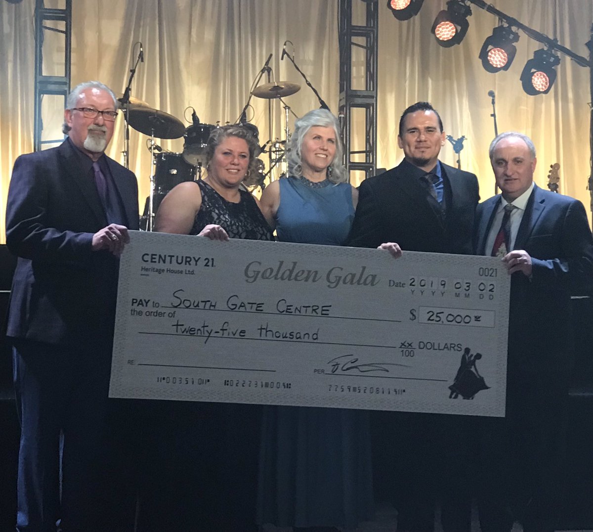 Proud to represent South Gate Centre at the Century 21 Golden Gala. Thank you to Heritage House Century 21, all the sponsors and incredible volunteers who made this such a great night. 
We are proud to be supporters of South Gate Centre. Congratulations as this years recipients!