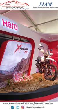 SIAMDhakaAutosh's tweet photo. Hero Xpulse 200 attracted large crowd to @HeroMotoCorp stall and drawing large number of queries for the bike.

Click on: https://t.co/ohyh5x864u
@siamindia #IndoBanglaAutomotiveShow @ACMAIndia @atmaindia_org #BMAMA #BAAMA #IBBCI #Dhaka #Products #Automobile #Bike #XPulse #200cc https://t.co/oYxnKMTqjl