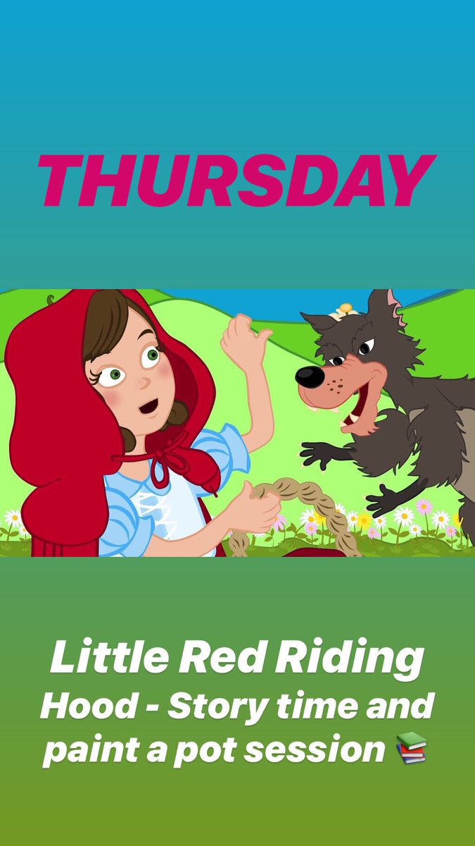 placetopotter's tweet photo. IN CELEBRATION OF WORLD BOOK DAY... We have lots of exciting themed pre school sessions on this week!! Booking essential for Thursdays story and pot painting session but not necessary for Monday and Tuesday 😀🎨📚#WorldBookDay #HeatonPark #HeatonParkGardenCentre https://t.co/2XnIJM9pIX