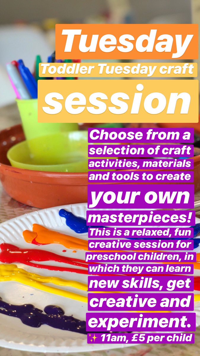 placetopotter's tweet photo. IN CELEBRATION OF WORLD BOOK DAY... We have lots of exciting themed pre school sessions on this week!! Booking essential for Thursdays story and pot painting session but not necessary for Monday and Tuesday 😀🎨📚#WorldBookDay #HeatonPark #HeatonParkGardenCentre https://t.co/2XnIJM9pIX