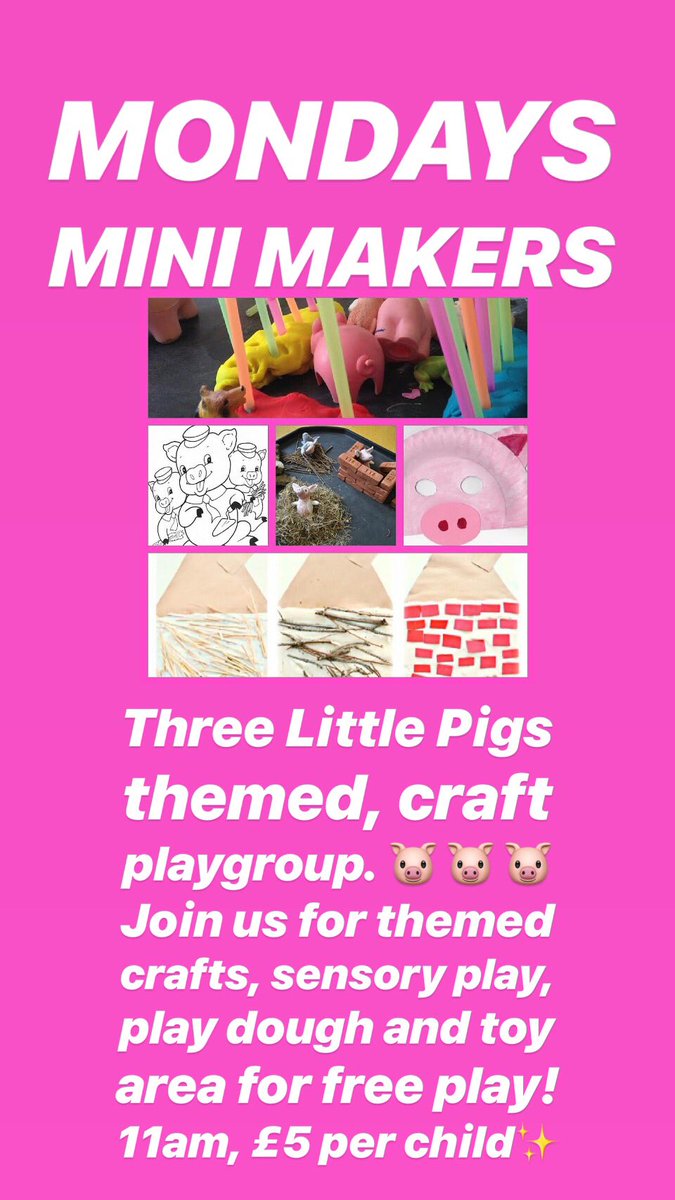 placetopotter's tweet photo. IN CELEBRATION OF WORLD BOOK DAY... We have lots of exciting themed pre school sessions on this week!! Booking essential for Thursdays story and pot painting session but not necessary for Monday and Tuesday 😀🎨📚#WorldBookDay #HeatonPark #HeatonParkGardenCentre https://t.co/2XnIJM9pIX