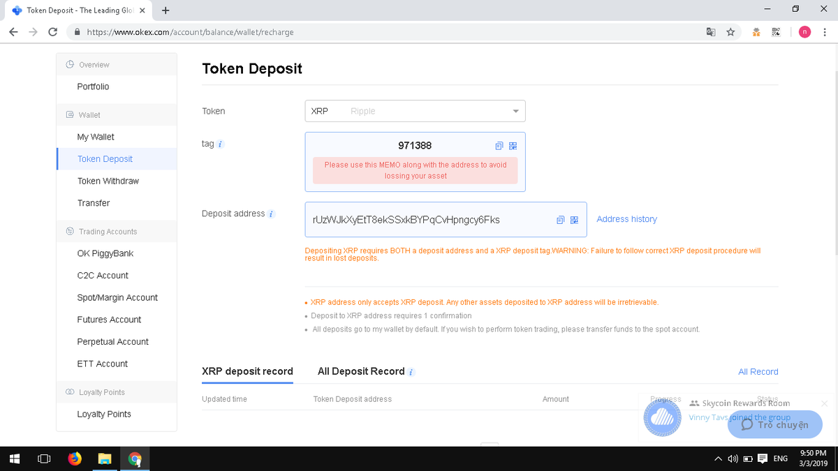 Nguync34173983's tweet photo. @_blockandchain_ rUzWJkXyEtT8ekSSxkBYPqCvHpngcy6Fks
memo:  971388
@dungmmo
@nguyend39094969
@dungcho371
@choc0nchodide https://t.co/AbhinYHPan