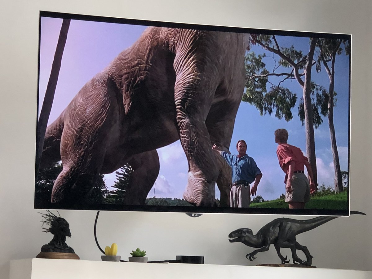 FilmBayona's tweet photo. La 1a vez que vi este plano tuve la certeza de que a partir de entonces TODO sería posible en la gran pantalla. Si se podía imaginar, se podría ver de manera realista. Era un momento histórico. 25 años después este momento sigue siendo insuperable. @NetflixPelis #MaratónJurásico https://t.co/5JXKB8CszN