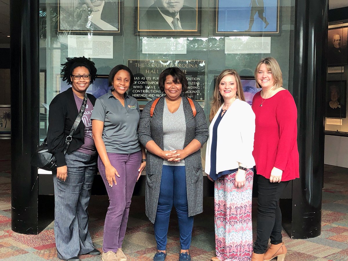 franguinnrogers's tweet photo. We have enjoyed presenting and learning at #SCAMLE2019! So much representation from @gcschools ❤️. @tycglover @shayla_read @tmwillia2 @AmidonAmy @JenLoftisGCSD @The_SCAMLE https://t.co/7tlXzyX6V1