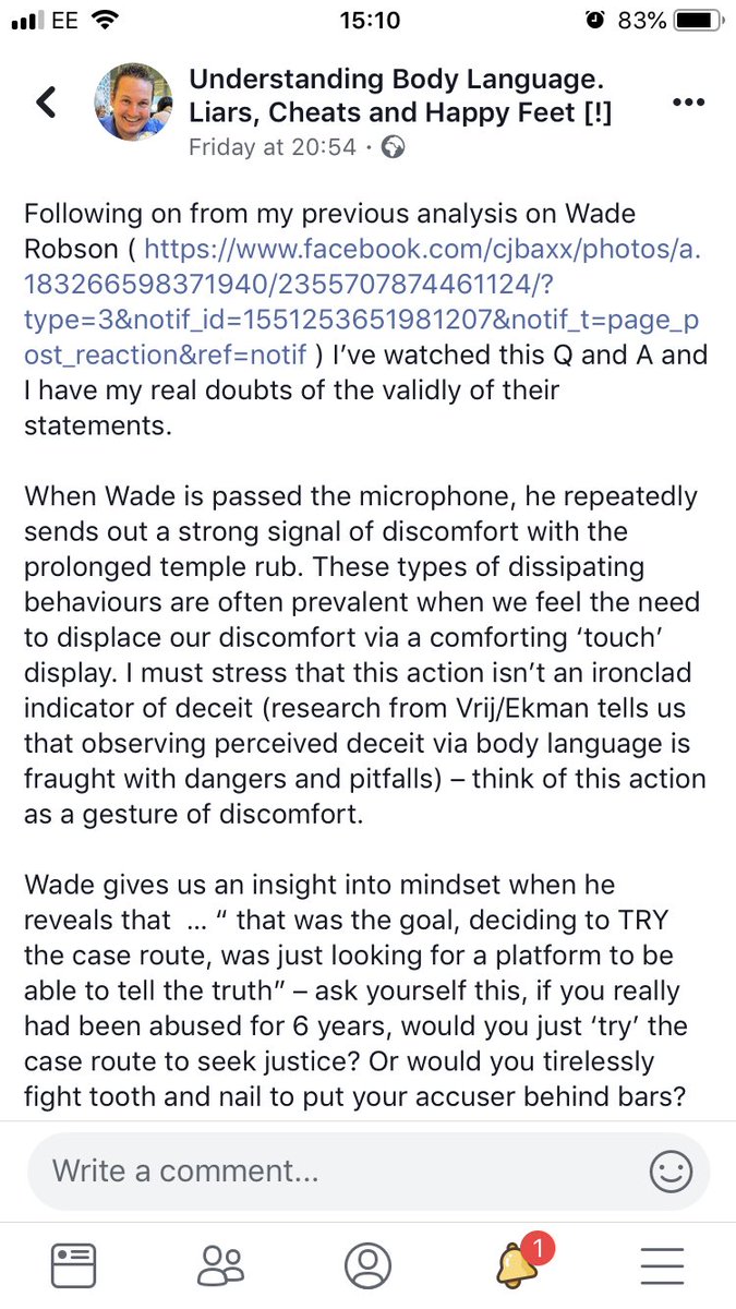 DeeliciousBeach's tweet image. #MJInnocent with huge thanks to @bodylanguageuk and the ever fabulous #CJBaxter for his new analysis, I’m sure @AutumnJoi and @tajjackson3 will be very interested #FactsDontLiePeopleDo #ButBodyLanguageRarelyDoes mjinnocent.com #LyingNeverland