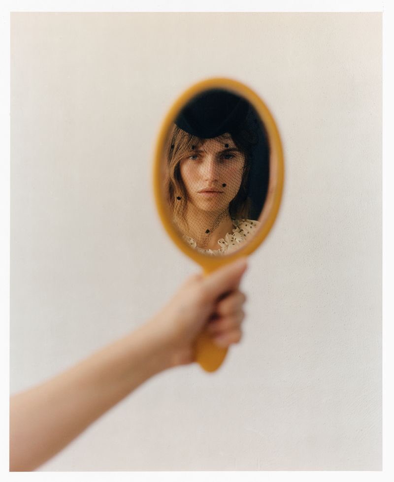 givemethecoins's tweet image. Cato van Ee, Vogue Poland, February 2019