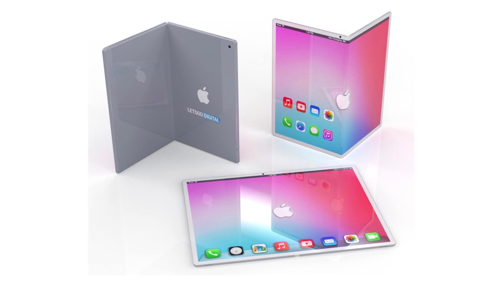 9to5mac's tweet image. Render imagines foldable iPad as report suggests Samsung will supply Apple with foldable displays 9to5mac.com/2019/03/03/fol… by @ChanceHMiller