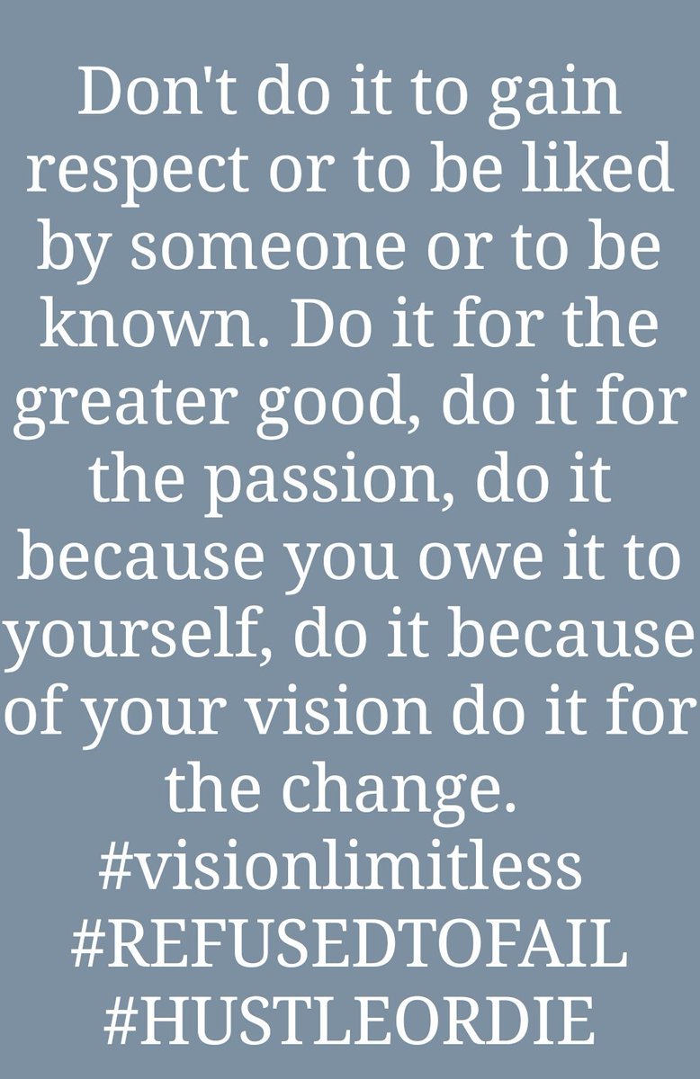 LeyTamp's tweet photo. You have to do it for a perfect and reasonable reason.
#visionlimitless #VISIONNARY #Niger #likeforfolow #FolloMe #follo4folloback https://t.co/OTEnsta4a8