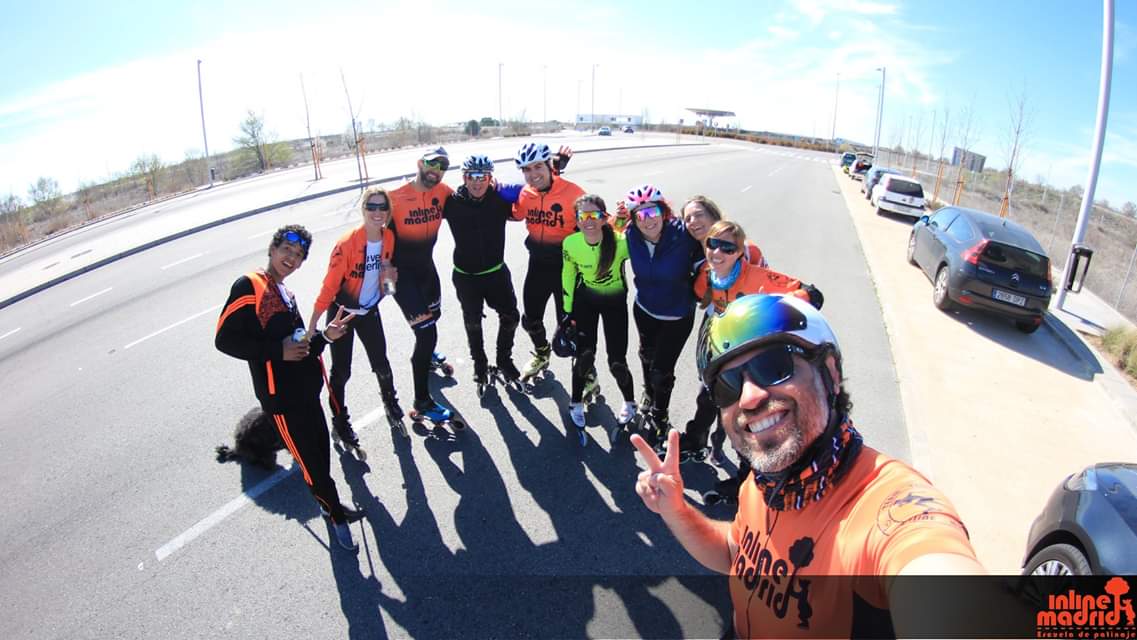Qué buen día y qué buen entreno. ¡Inliners domingueros! 🙂🧡 #InlineMadrid #EscuelaPatinaje #OrgulloInline #InlineFriends #PasiónRoller #ILM