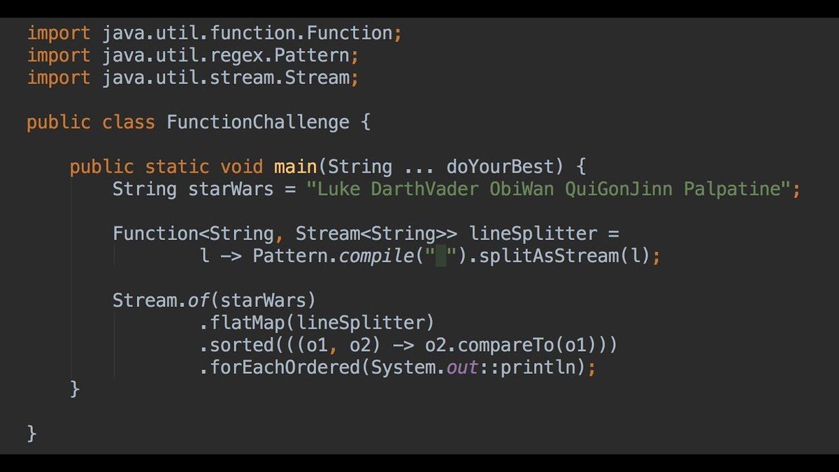 RafaDelNero's tweet image. The new #JavaChallengeVideo explanation was just released! It's about #Functions with #Java8! Want to improve your @Java skills with recent concepts?
#JavaChallengesVideos
Check it out:
buff.ly/2GXP0RU