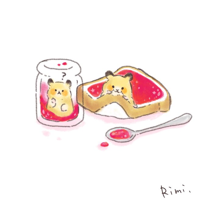 「きょとんハテナ 食べ物」のTwitter画像/イラスト(古い順)