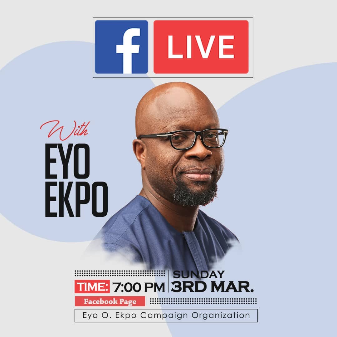 eyooekpo's tweet photo. Join me via Facebook @ 7:00pm today.
#RecoverAndRestore 
#EkpoEwa2019 https://t.co/uMWecZ2CFb