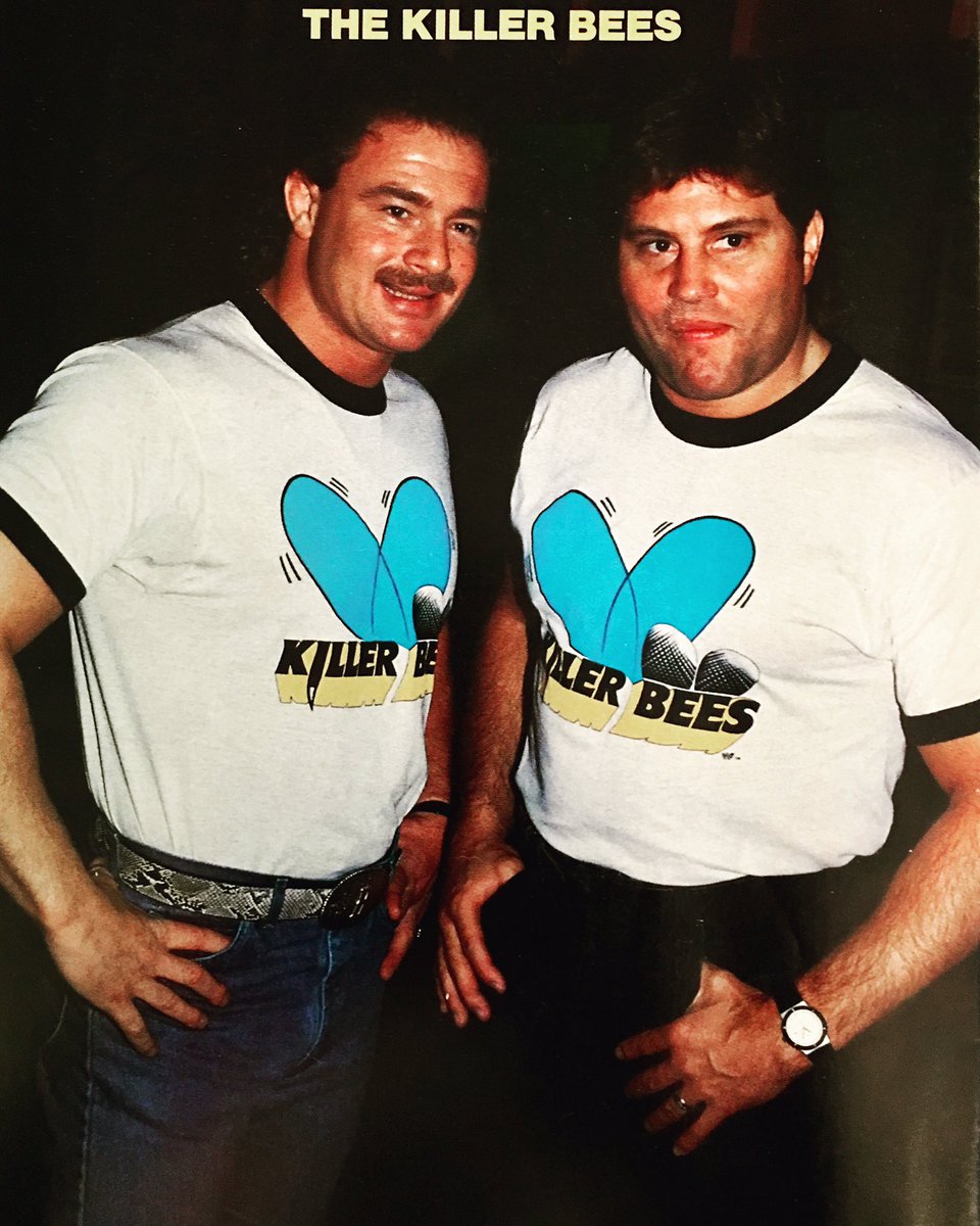 killer bees wwf t shirt