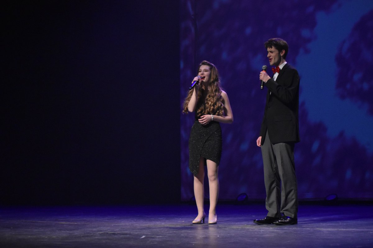 WHSTNL's tweet photo. Savannah &amp; Ellie, Nick Svendsen, and Anya &amp; Cooper #TNL2019 #TheGreatestShowman https://t.co/pakzDdFKLb