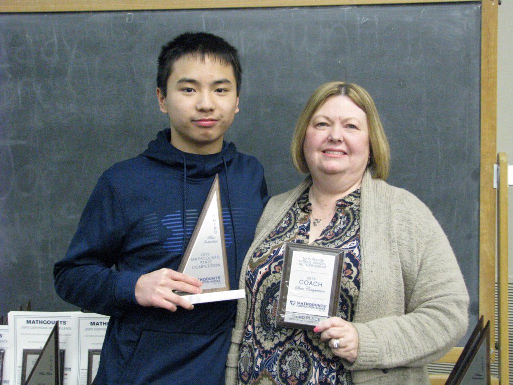 mroswurmct's tweet image. Congrats to Nathan on his 3rd place finish at the State MathCounts competition! Next up Nationals! @CTMSBulldog