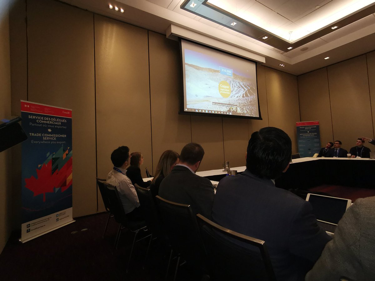 Great hearing about all the #safety and #environmental initiatives at <a href="/TeckResources/">Teck Resources</a> QB2 at this morning's roundtable session at <a href="/the_PDAC/">The Official PDAC</a>! <a href="/TCS_SDC/">Trade Commissioner Service</a> <a href="/vialcorp/">Grupo VialCorp</a> <a href="/CanEmbChile/">Canada in Chile</a> <a href="/ProChile/">ProChile</a>
