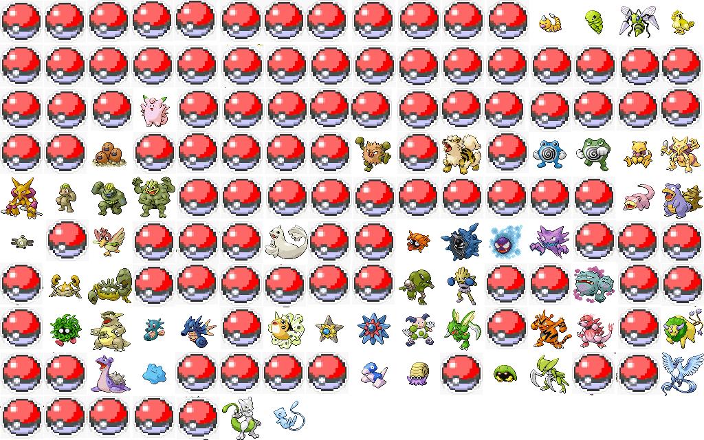 Shiny Pokemon Chart Pares