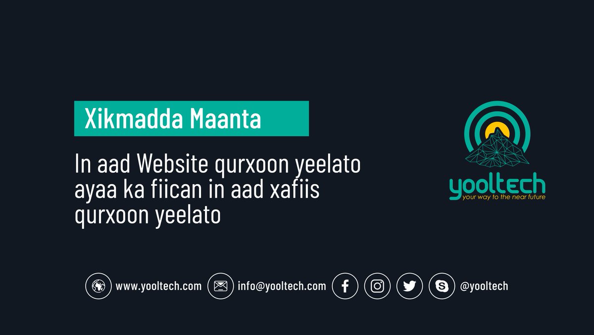 yooltech's tweet photo. Having a beautiful website is better than having a beautiful office
#qurxi_website_kaaga
#technology #Somalia #Africa #Mogadishu https://t.co/5wanyEyjWO