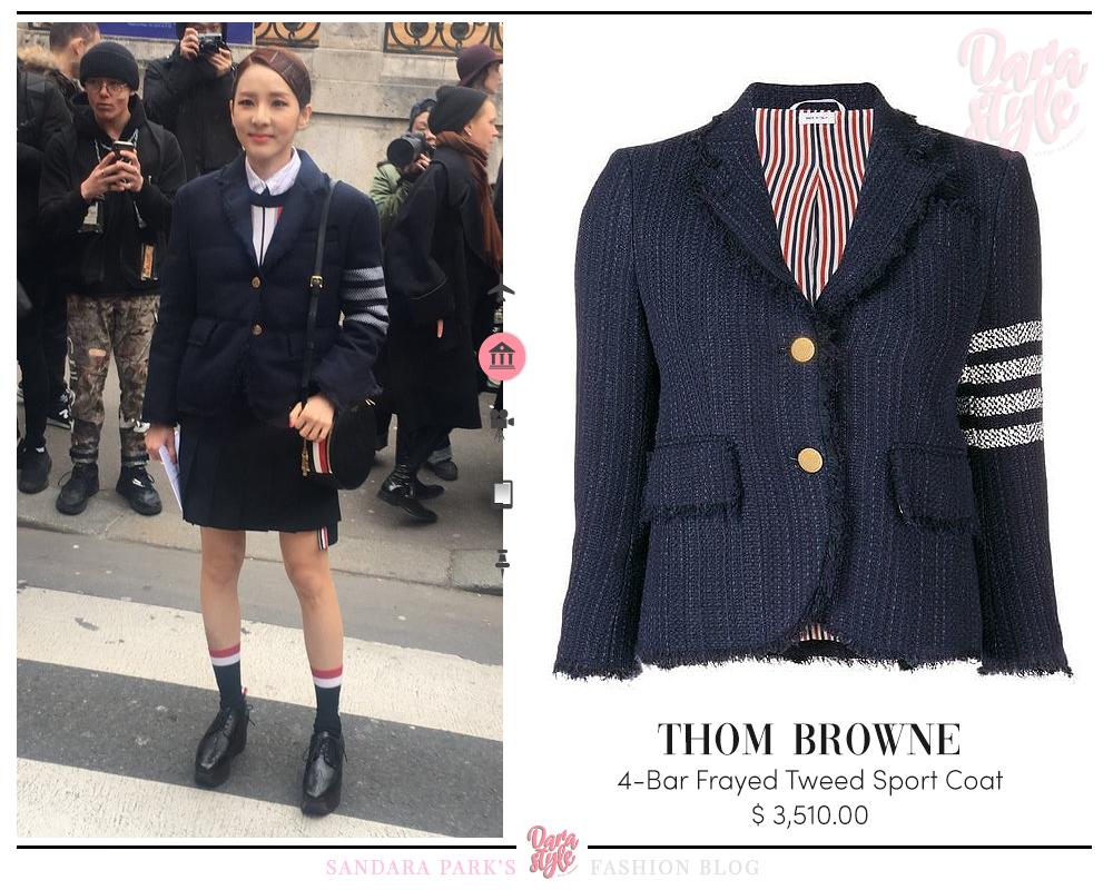 thom browne tweed jacket