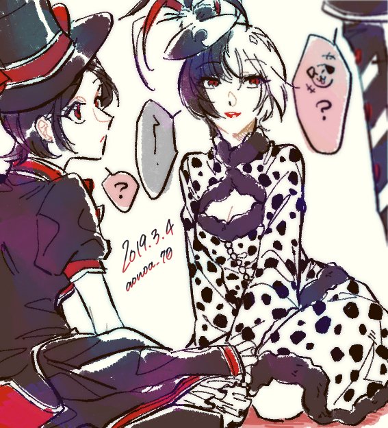 "親友"は彼らだけでなく彼女たちもだったらいいな〜!ガールズでも仲良ししててほしいし、きっとみんな気が合う❤️🐶

「ねぇ君たち ダル見てない?」
「あの子なら今外だそうよ〜。私も用があるから待ってるの」 