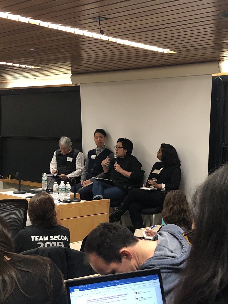 SICIHarvard's tweet photo. Excited to continue #secon2019 with @JennChingNSF, @iimayho, &amp; @Chuck99to1 to discuss what it means to sacrifice #privilege to end #inequality https://t.co/0yTlwQxJZt